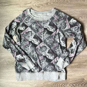 Marilyn Monroe reversible sweatshirt